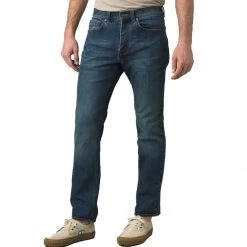 Men's PrAna Feener Slim Fit Straight Jeans Light Indigo Wash -prAna Sales Shop unnamed file 721
