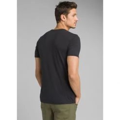 Men's PrAna Crew T-Shirt Dark Khaki Heather -prAna Sales Shop unnamed file 771