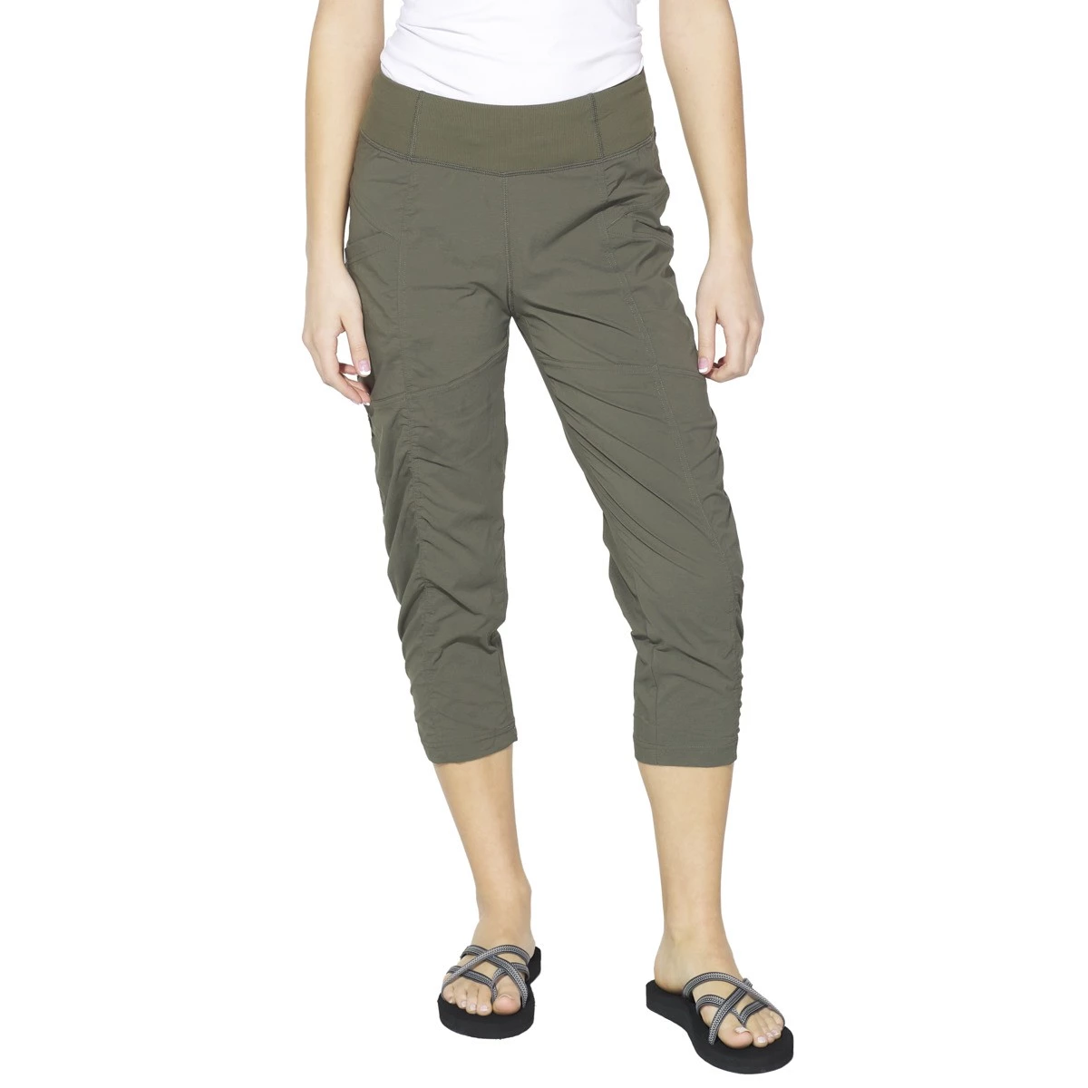 Women's PrAna Koen Capris Grape Leaf/grape Leaf 4 Women's PrAna Koen Capris Grape Leaf/grape Leaf - Image 4