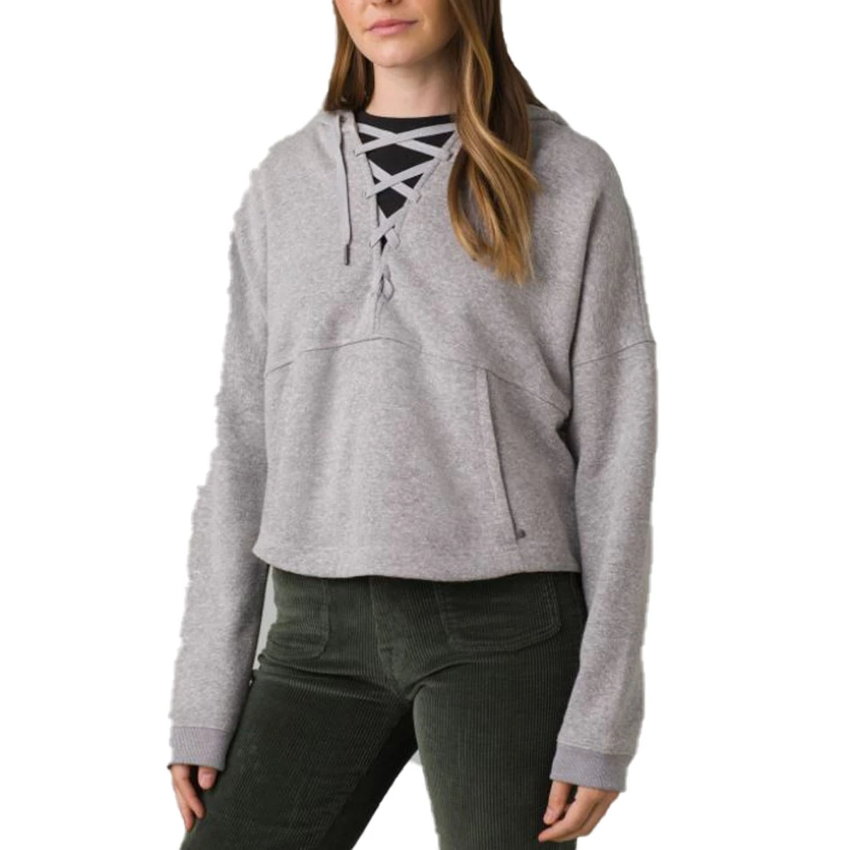 Women's PrAna Cozy Up Illana Hoodie Red Berry Heather 4 Women's PrAna Cozy Up Illana Hoodie Red Berry Heather - Image 4