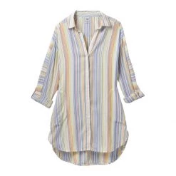 Women's PrAna Scheena Shirt Swim Cover Up Cacti Soleil Stripe 14 Women's PrAna Scheena Shirt Swim Cover Up Cacti Soleil Stripe -prAna Sales Shop unnamed file 860