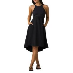 Women's PrAna Railay High Low Dress Black