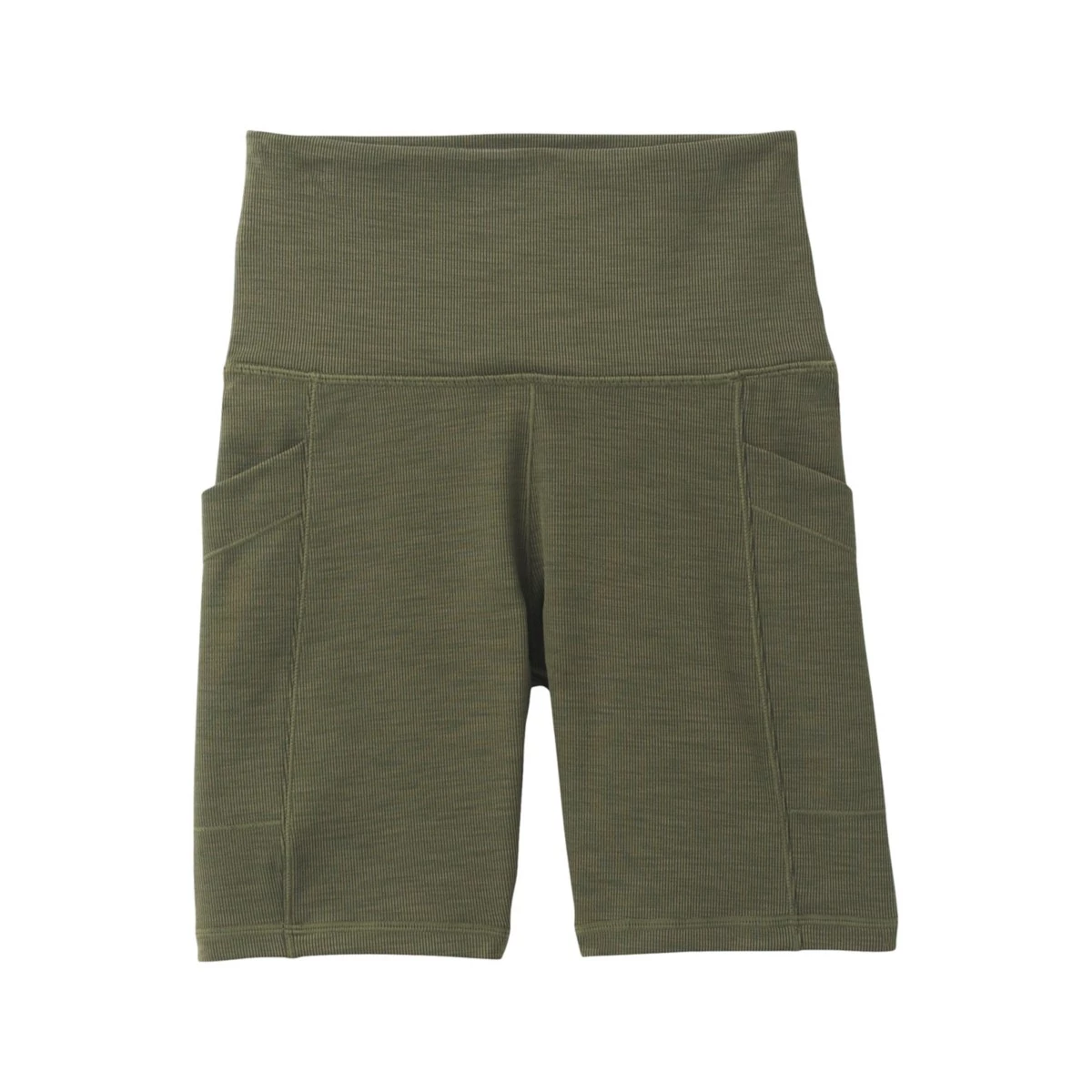 Women's PrAna Becksa Biker Shorts Black Heather 4 Women's PrAna Becksa Biker Shorts Black Heather - Image 4