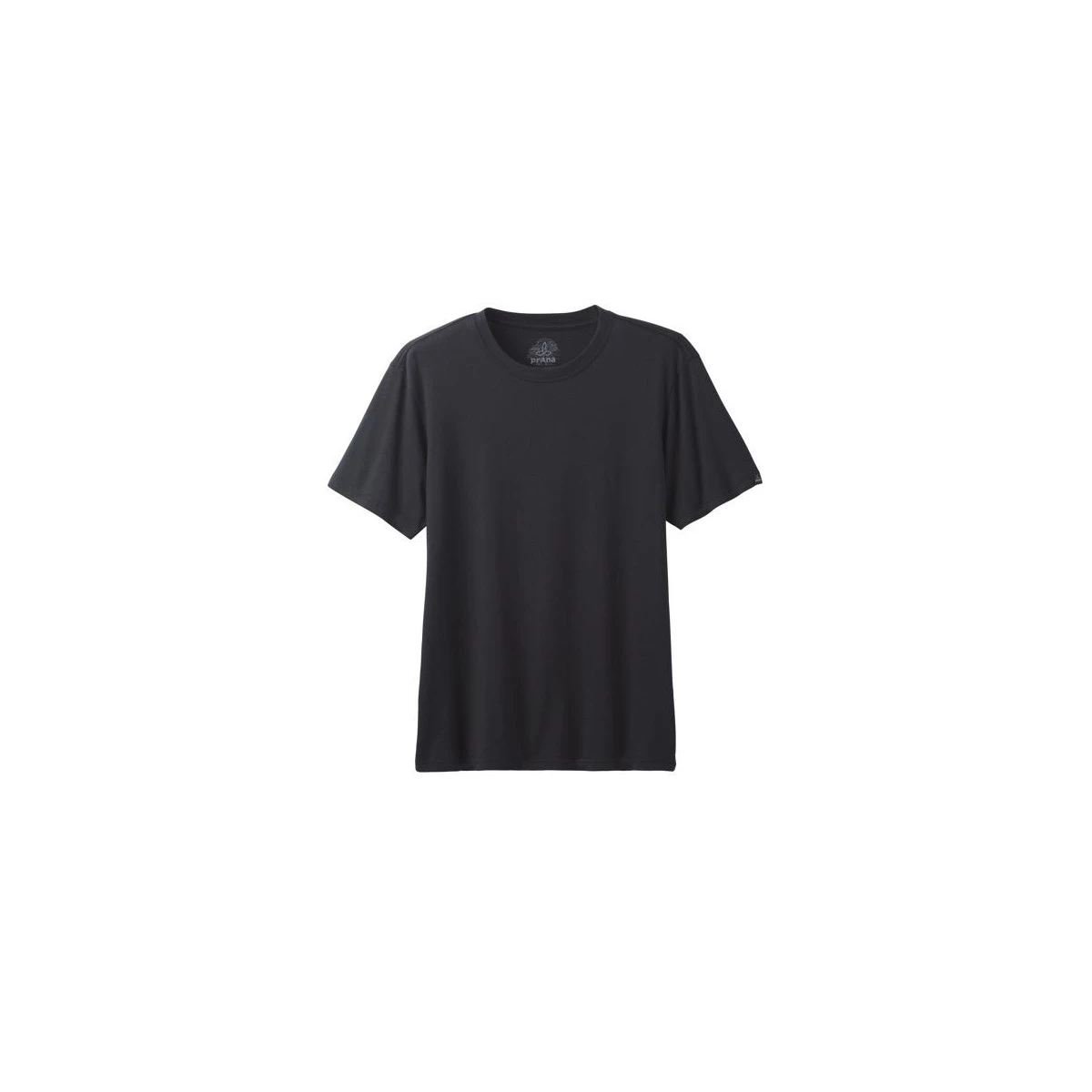 Men's PrAna Tall Crew T-Shirt Denim Heather 2 Men's PrAna Tall Crew T-Shirt Denim Heather - Image 2