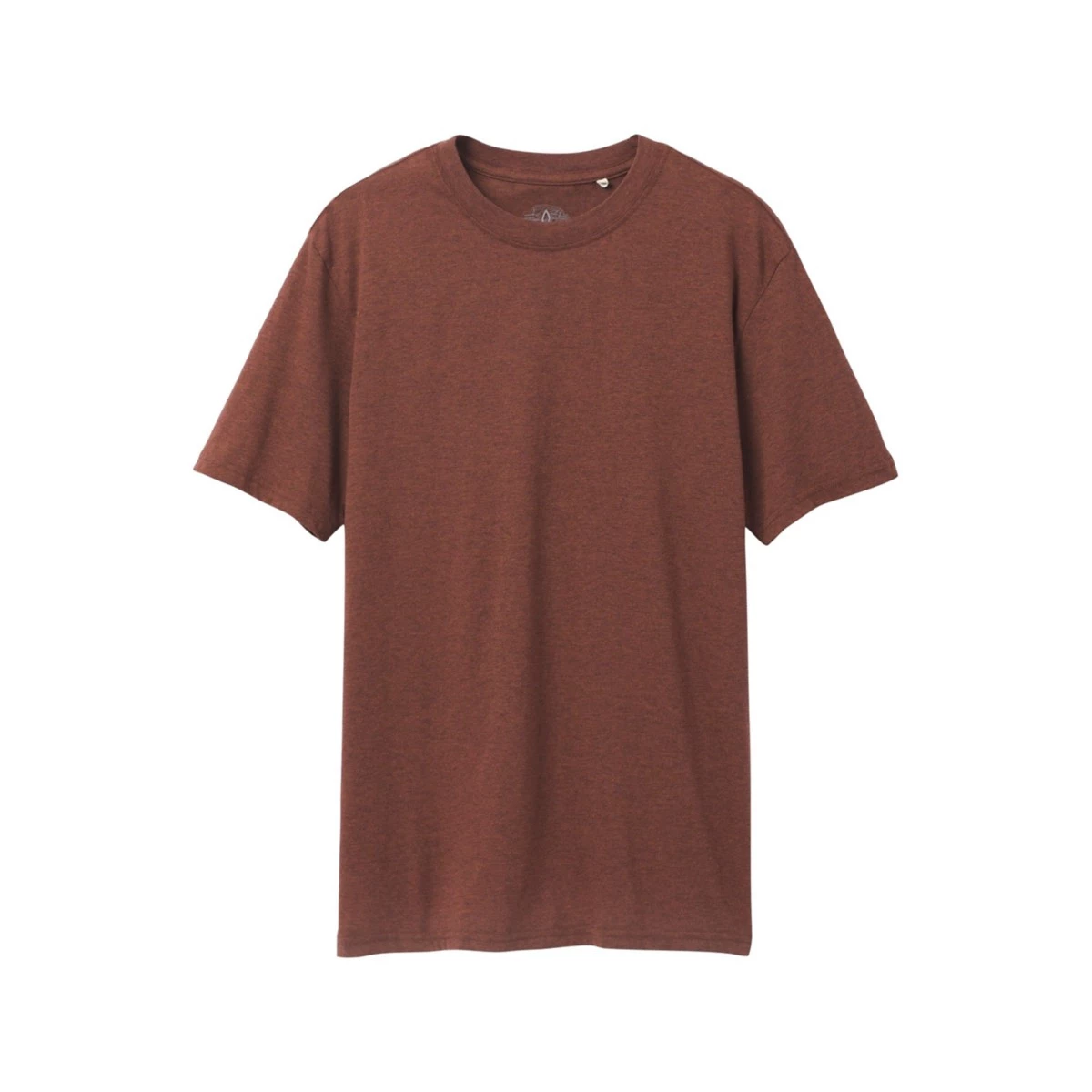 Men's PrAna Tall Crew T-Shirt Denim Heather 5 Men's PrAna Tall Crew T-Shirt Denim Heather - Image 5