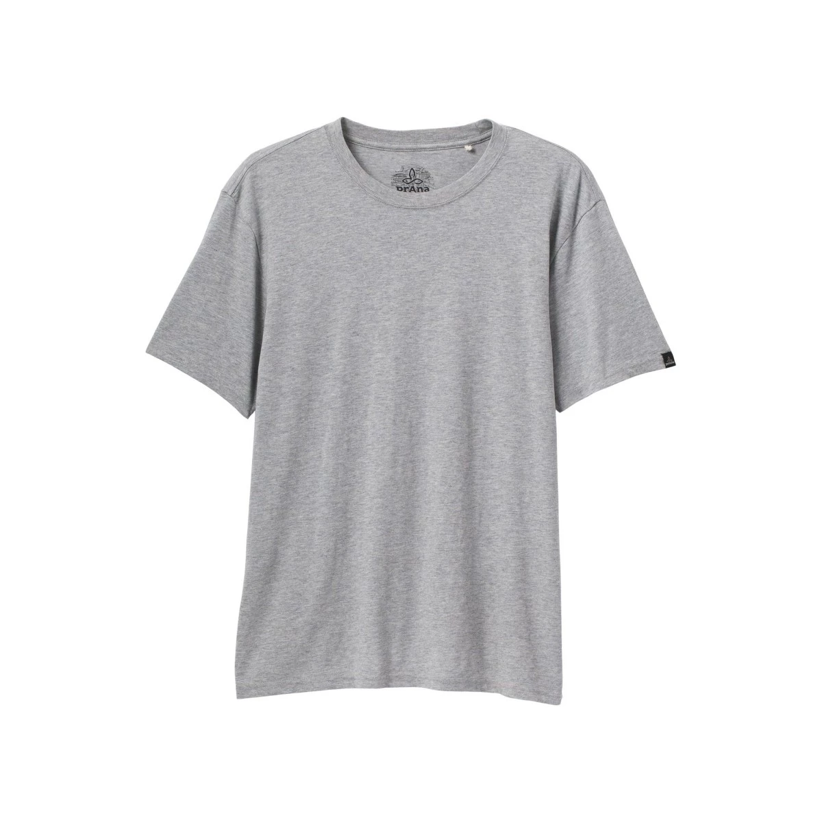 Men's PrAna Tall Crew T-Shirt Denim Heather 8 Men's PrAna Tall Crew T-Shirt Denim Heather - Image 8