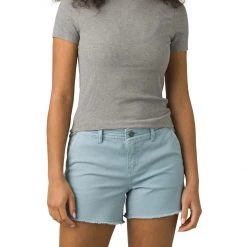 Women's PrAna Sancho Jean Shorts Sea Mist -prAna Sales Shop unnamed file 98