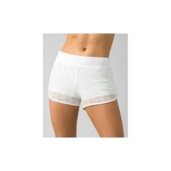 Women's PrAna Two Bean Cover-Up Shorts White -prAna Sales Shop unnamed file 999